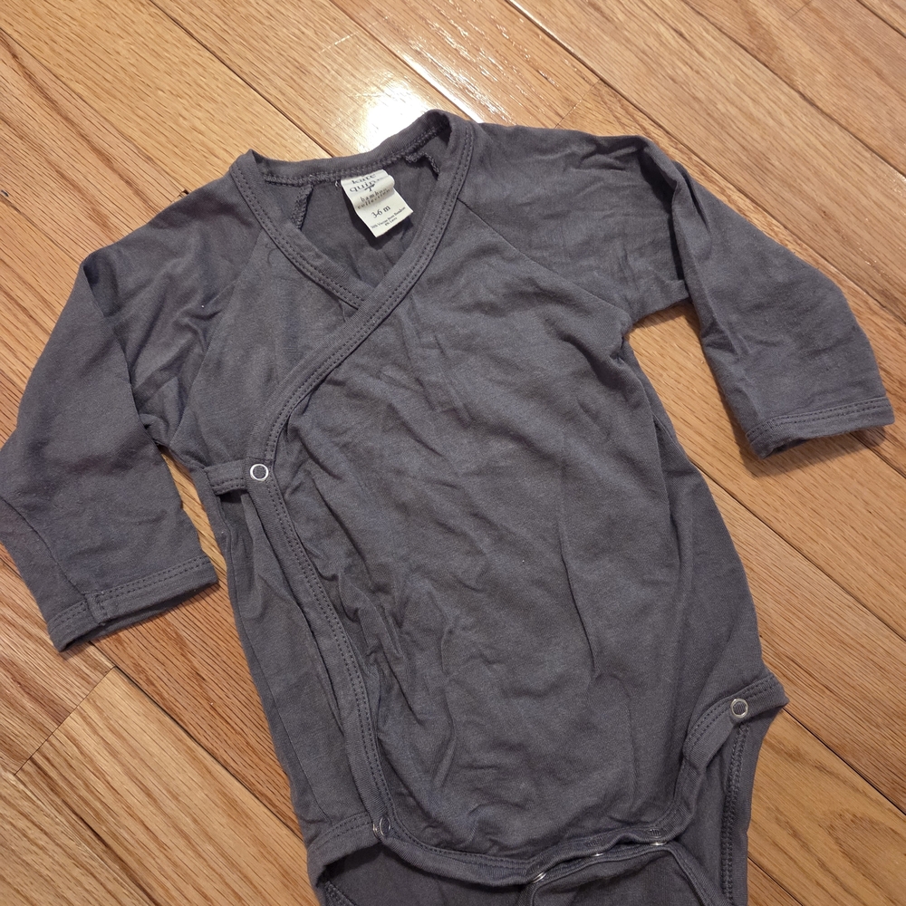 Kate Quinn Charcoal Kids Bodysuit